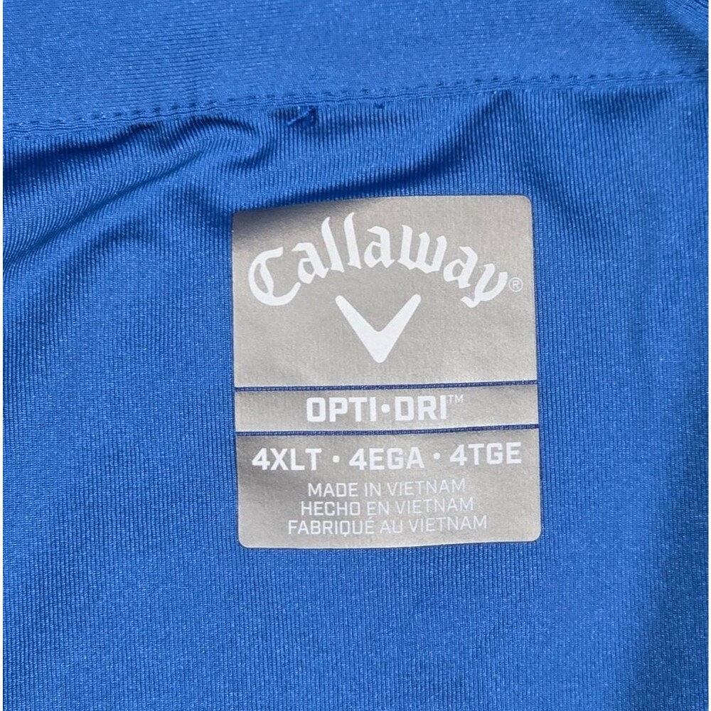 Callaway Opti Dri Golf Polo lot of 2 sz 4XL and 4XLT - Picture 8 of 10